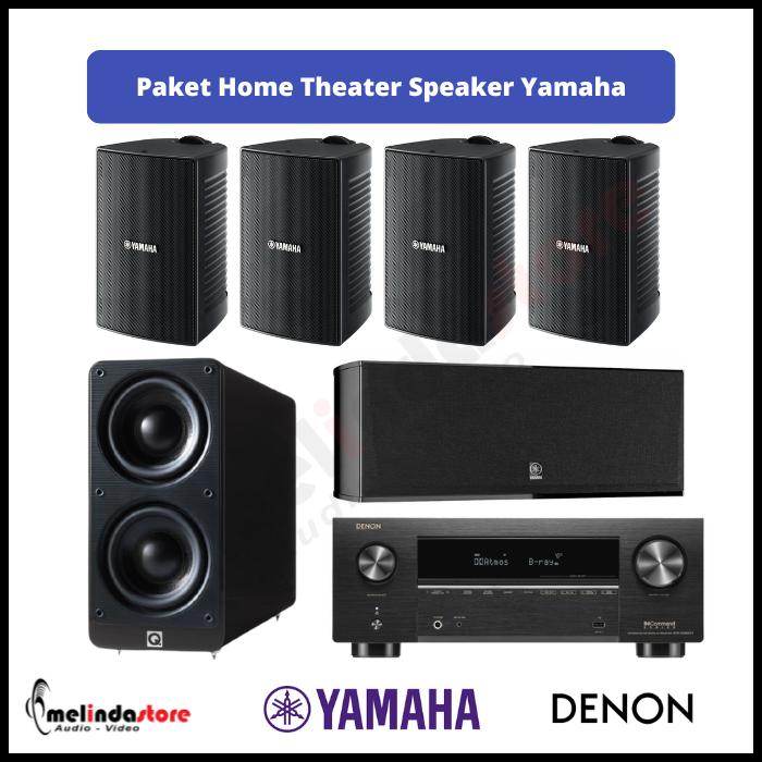 Paket Home Theater Speaker Yamaha 5.1